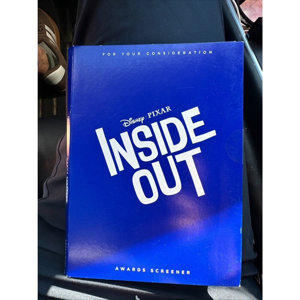 Inside Out - Disney Pixar 2015 Awards Screener DVD, "For Your Consideration"